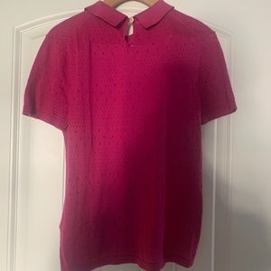 Brooks Brothers Short Sleeved Collared Blouse